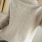 PureWear® - Chevron Langarmpullover mit hohem Halsausschnitt