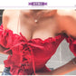 Boho Sexy Crop Top Damen | Sommerliche Bluse mit Puffärmeln und Off-Shoulder-Look