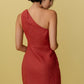 Mia - Weißes One-Shoulder-Kleid