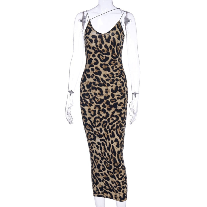 Leopardenmuster-Minikleid - Ayleen