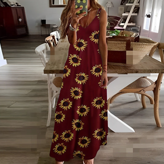 Emma | Spaghetti-Kleid ohne Ärmel