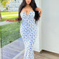 Melva | Blumiges Bodycon-Kleid für den Urlaub