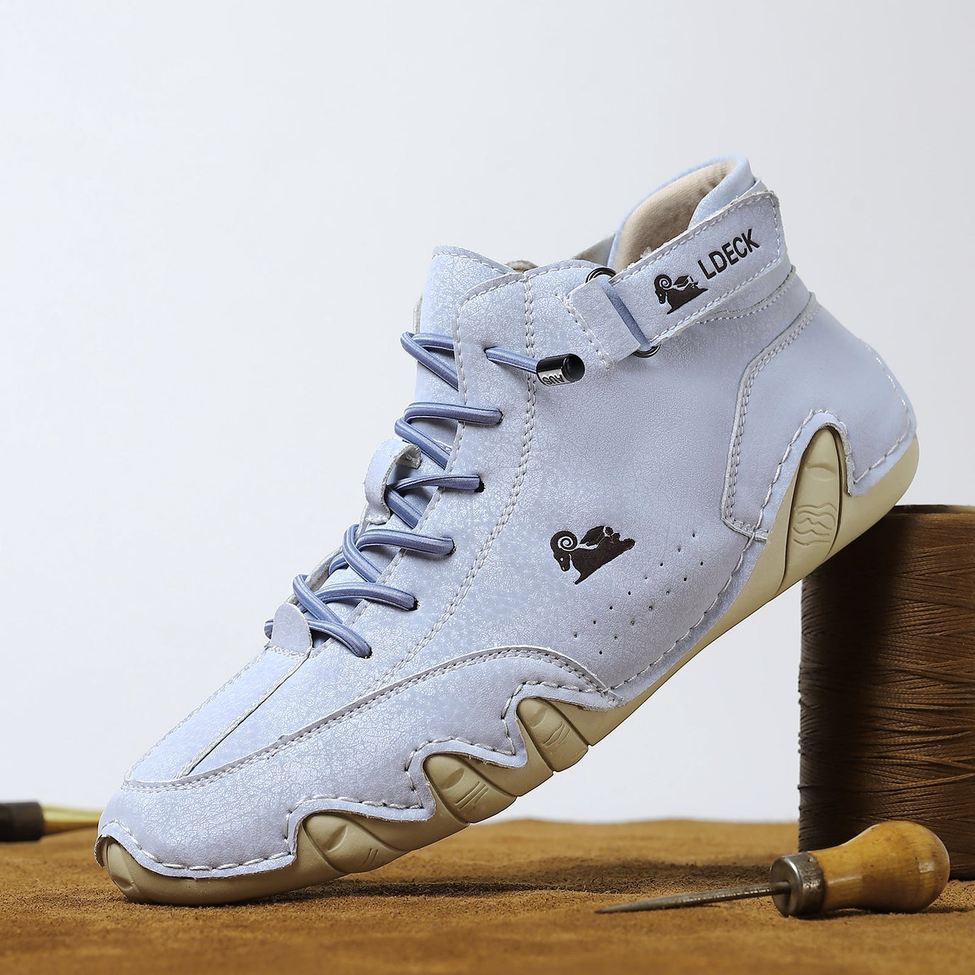 Ian - Handgemacht Ultra bequeme und rutschfeste Barfußschuhe aus Echtleder (Unisex)