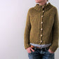 PureWear® - Hochgeschlossener Pullover mit übergroßen langen Ärmeln und Knopfleiste