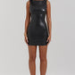 Leder-Minikleid - Emmy
