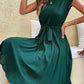 Sophia - elegantes sommerkleid mit taillenband & fließender a-linie