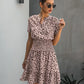 VIOLETTA - Mini-Kleid mit Rüschen