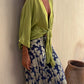 MARIE - Bluse mit geknöpftem Detail