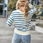 Lässiges langärmeliges Poloshirt - Veronika