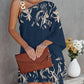 PENELOPE - Schulterfreies Batwing-Kleid