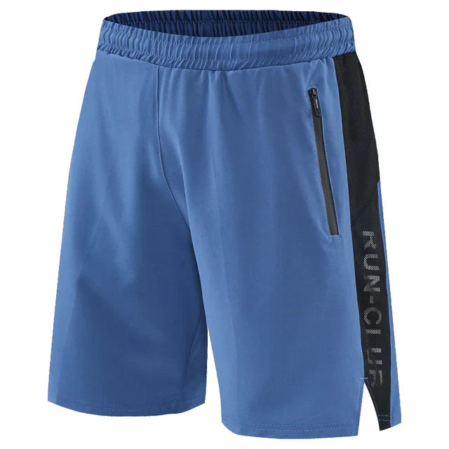 Herren-Trainingsshorts mit Reißverschlusstaschen