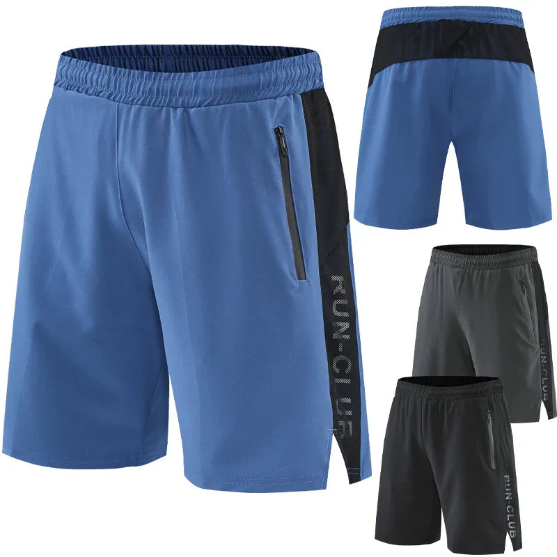 Herren-Trainingsshorts mit Reißverschlusstaschen