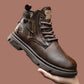 Roshio | biker-stiefel aus leder für männer