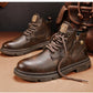 Roshio | biker-stiefel aus leder für männer