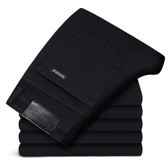 Henry - Klassische Schwarze Jeans