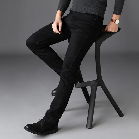 Henry - Klassische Schwarze Jeans