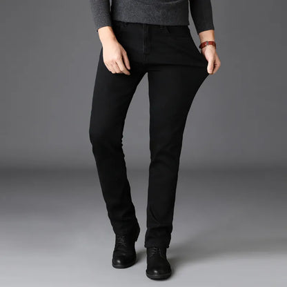 Henry - Klassische Schwarze Jeans