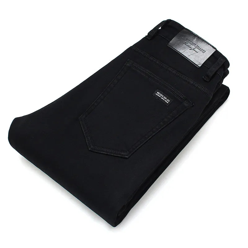 Henry - Klassische Schwarze Jeans