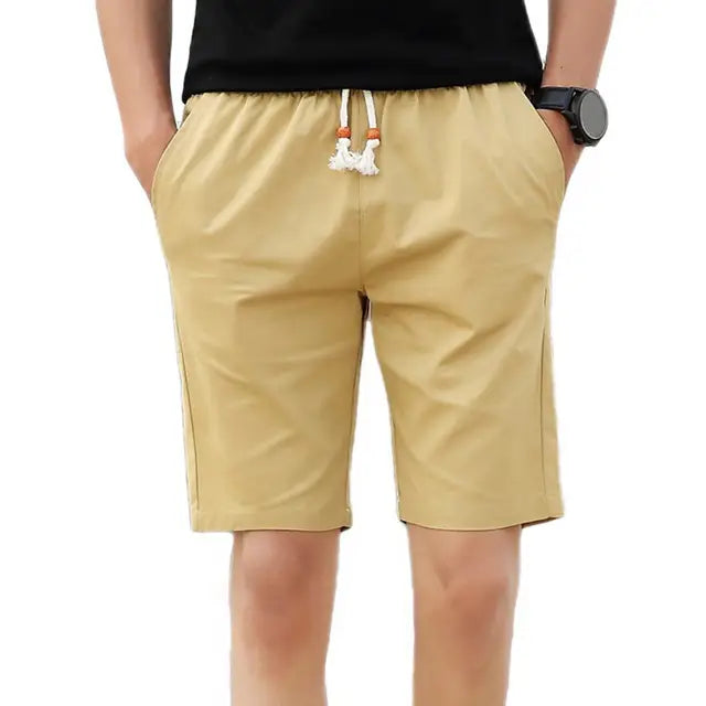 Herren-Shorts mit elastischem Bund und Taschen