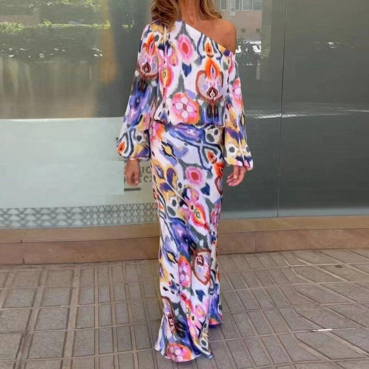 Lena | Buntdruck Kleid