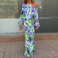 ILONA -  Multicolor Print Kleid