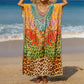 Isabel - Farbenfrohes Strandkleid mit Muster