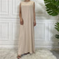 Elena - Elegantes Maxikleid in Schwarz