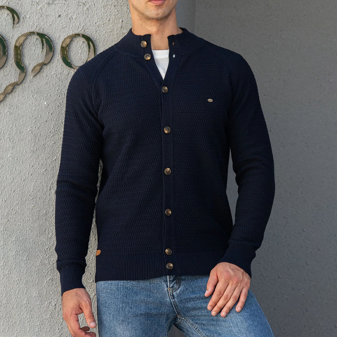 KHARI - Moderne Strickjacke für Männer