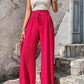 Valentina - Schwarze Palazzo-Hose