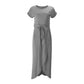 Sophie - Schwarzes Unregelmäßiges Kleid