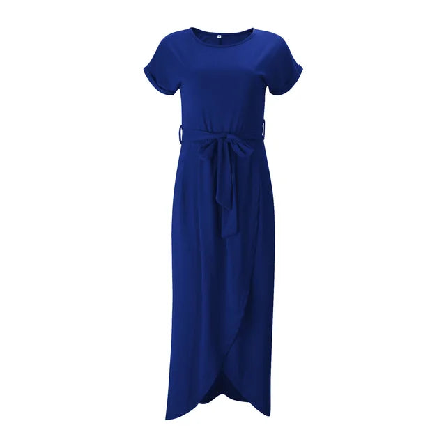 Sophie - Schwarzes Unregelmäßiges Kleid