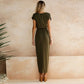 Sophie - Schwarzes Unregelmäßiges Kleid
