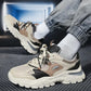 Herren-Sneaker mit Front-Riemen und leichtem Kontrast-Stitching