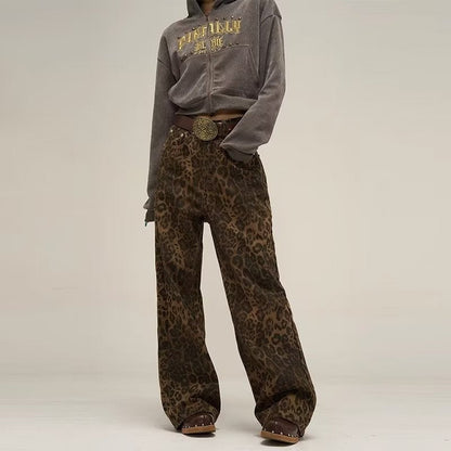 Nelly - Leopardenmuster Jeans