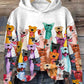 Vivy - Sweatshirt mit Tiermuster