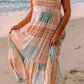 Melindi - Mehrfarbiges Sommerkleid mit Bohemian-Print