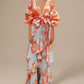 Benet - Bedrucktes Chiffon-Festtagskleid