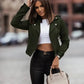 Ora | Oblique Zip Short Jacket