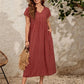 MISSY - Übergroßes, lockeres Vintage-Kleid