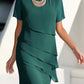 Pacey - Plissiertes Chiffonkleid