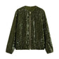 Despoina | glänzende high steet jacke
