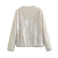 Despoina | glänzende high steet jacke