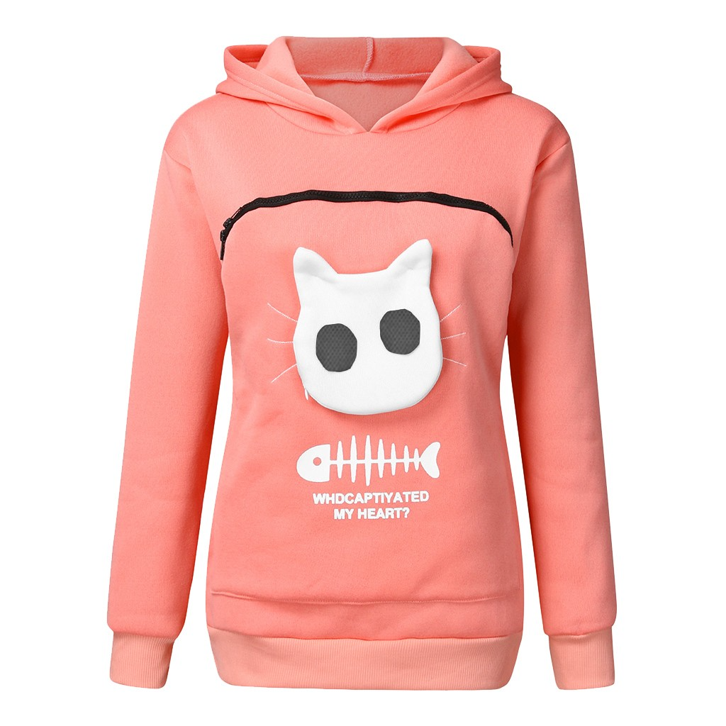 Poppy | Kuscheliger Kapuzenpulli mit Pfote