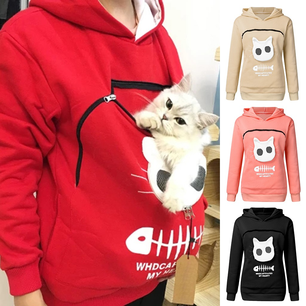 Poppy | Kuscheliger Kapuzenpulli mit Pfote