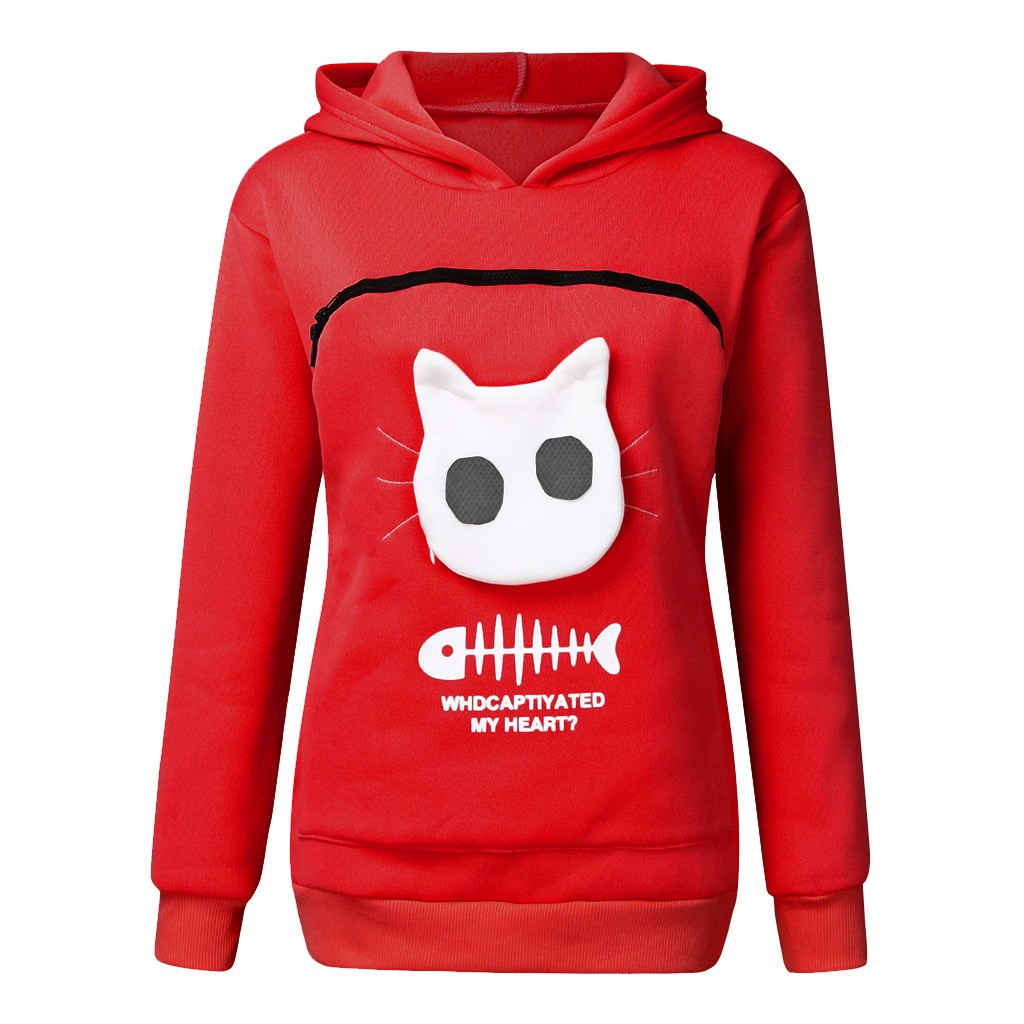 Poppy | Kuscheliger Kapuzenpulli mit Pfote