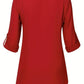 Klara - Rotes Eleganz Shirt