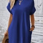 Emilia - Leuchtend Pinkes T-Shirt-Kleid
