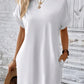 Emilia - Leuchtend Pinkes T-Shirt-Kleid
