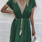 Ainsley™ Lockeres Minikleid mit Spitze