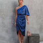 Darla - Ein-Schulter-Kleid